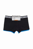 9 x Bonds Mens Everyday Trunks Underwear Black / Navy / Blue
