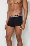 10 x Bonds Mens Everyday Trunks Underwear Black Stripe/Grey/Black