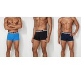15 X Bonds Mens Everyday Trunks Underwear Black / Navy / Blue
