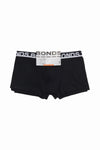 15 X Bonds Mens Everyday Trunks Underwear - Black