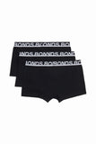 15 X Bonds Mens Everyday Trunks Underwear - Black