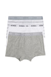 9 x Mens Bonds Guyfront Trunk Trunks Underwear – Grey Stripe