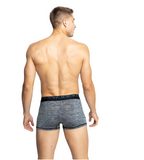 5 x Jockey Mens Microfibre Comfy Trunks Black Marle Underwear