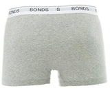 9 x Mens Bonds Guyfront Trunks Underwear Undies Grey Marle
