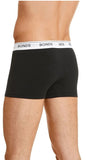 15 X Bonds Guyfront Trunks Mens Underwear Undies Black/White