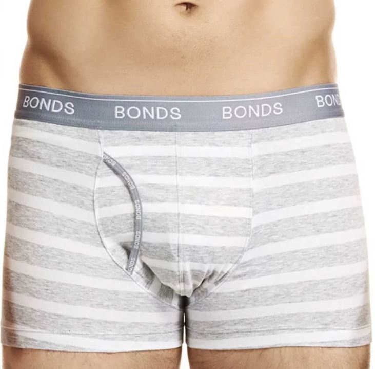 4 X Mens Bonds Striped Guyfront Trunks Underwear White/Grey Mzuqi – Tie  Store Australia