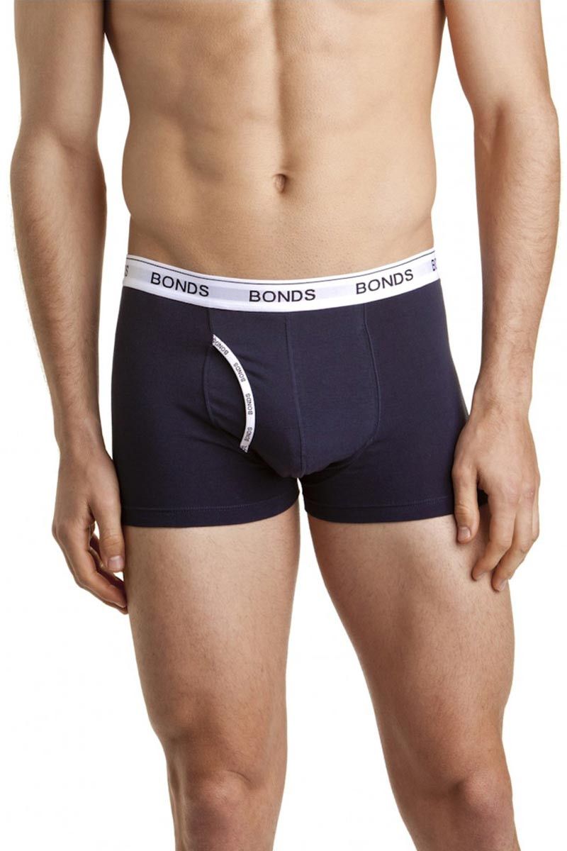 Bonds blue mens guyfront trunks briefs boxer shorts comfy undies underwear  mzvj