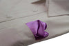 Mens Light Purple Pocket Square