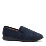 Grosby Richard Slippers Mens Casual Slip On Corduroy Navy Shoes