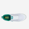 Mens Volley White & Forest Green International Low Canvas Volleys Casual Lace Up Shoes