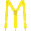 Extra Long Adjustable 138cm Yellow Adult Mens Suspenders
