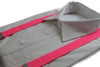 Adjustable 100cm Fluro Pink Adult Mens Suspenders