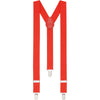 Extra Long Adjustable 138cm Red Adult Mens Suspenders