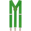 Boys Adjustable Green Apple 65Cms Suspenders