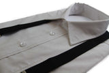 Extra Long Adjustable 138cm Black Adult Mens Suspenders