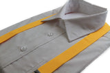 Extra Long Adjustable 138cm Warm Yellow Adult Mens Suspenders