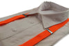 Boys Adjustable Fluro Orange 65Cms Suspenders