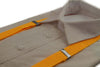 Boys Adjustable Warm Yellow 65Cms Suspenders