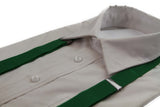 Boys Adjustable Green 65Cms Suspenders