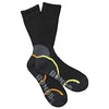 2 Pairs Mens Bonds Acrylic Work Socks Ultimate Comfort Crew Black High S8697d