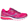 Saucony Womens Guide 9 Pink Silver White Purple Running Gym Training Shoes