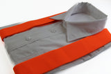 Extra Wide Heavy Duty Adjustable 120cm Fluro Orange Adult Mens Suspenders