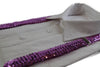 Adjustable 100cm Violet Mens & Womens Sequin Suspenders