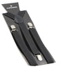 Extra Long Adjustable 138cm Black Adult Mens Suspenders