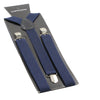 Extra Long Adjustable 138cm Navy Adult Mens Suspenders