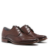 Julius Marlow Mens Knock Mocha Formal Dress Casual Leather Lace Up Shoes