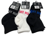 24 X Bonds Mens Ultimate Comfort Quarter Crew Sport Socks Assorted
