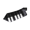 Mens Black & White Piano Keys 5cm Skinny Neck Tie