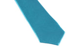 Mens Sky Blue 5cm Skinny Plain Neck Tie