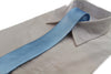 Mens Light Blue 5cm Skinny  Plain Neck Tie