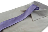 Mens Lavender 5cm Skinny  Plain Neck Tie