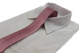 Mens Dusty Pink 5cm Skinny  Plain Neck Tie