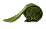 Mens Light Green 8cm Plain Neck Tie