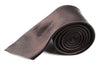 Mens Dark Brown 8cm Plain Neck Tie