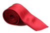 Mens Dark Red 8cm Plain Neck Tie