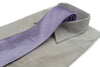 Mens Lavender Classic 10cm Plain Neck Tie