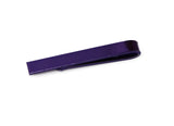 Mens Purple Tie Clip Clasp
