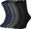 15  Pairs X Mens Heavy Duty Thermal Cotton Work Thick Winter Heated Crew Socks
