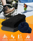 9 Pairs X Mens Heavy Duty Thermal Cotton Work Thick Winter Heated Crew Socks