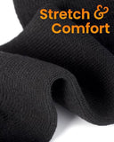 12  Pairs X Mens Heavy Duty Thermal Cotton Work Thick Winter Heated Crew Socks