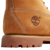 Timberland Womens 6-Inch Premium Wide Wheat Nubuck Waterproof Boots