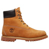Timberland Womens 6-Inch Premium Wide Wheat Nubuck Waterproof Boots