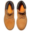 Timberland Womens 6-Inch Premium Wide Wheat Nubuck Waterproof Boots