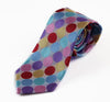 Mens Multicoloured Polka Dot Patterned 8cm Neck Tie