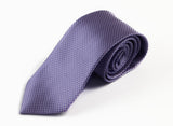 Mens Violet Elegant Patterned 8cm Neck Tie
