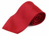 Mens Red Striped 10cm Classic Neck Tie
